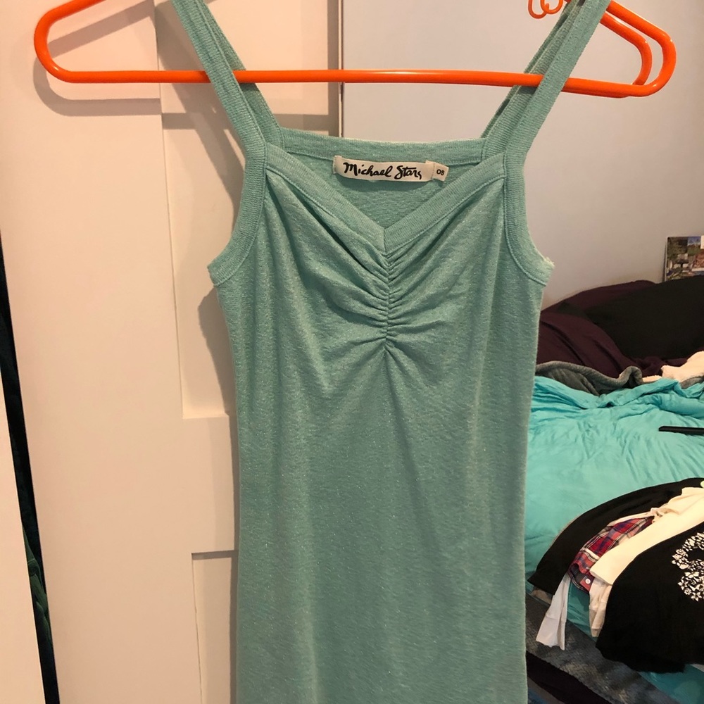 Michael Stars Rouched Tank